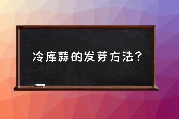 发芽大蒜用矿泉水瓶怎么种 冷库蒜的发芽方法？