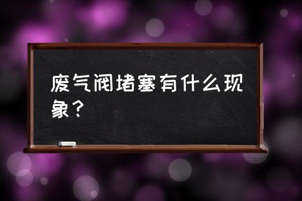 重汽豪沃轻卡后桥油封自己能换吗 废气阀堵塞有什么现象？