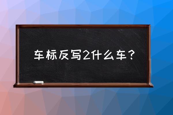 众泰兰博基尼多少钱 车标反写2什么车？