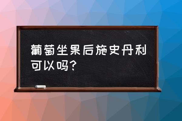 葡萄坐果的施肥方法和技巧 葡萄坐果后施史丹利可以吗？