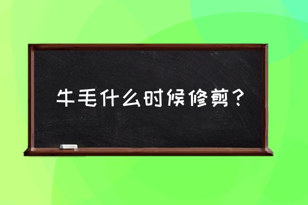 水草根剪断了还能生根吗 牛毛什么时候修剪？